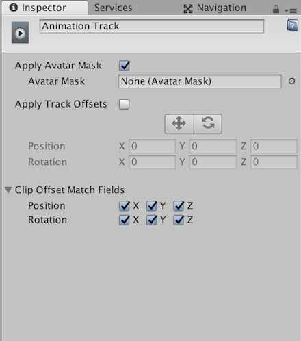 Unity - Manual: Avatar Muscle & Settings tab