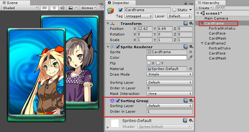 Sorting Group Component added to the Parent GameObject ensures the mask will affect only children of that Sorting Group