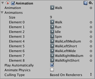 The Animation Inspector