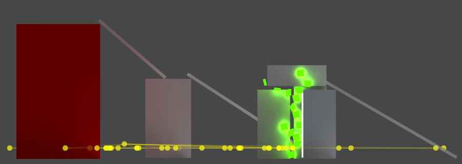 Bad: The probes are placed too flat, which creates really long and thin cells and produces unintuitive interpolation results.