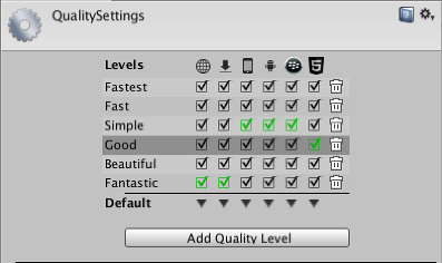 More Quality Settings/Visual Settings