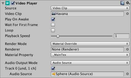 Unity - Manual: Audio Source