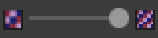 Mipmap level icons and slider