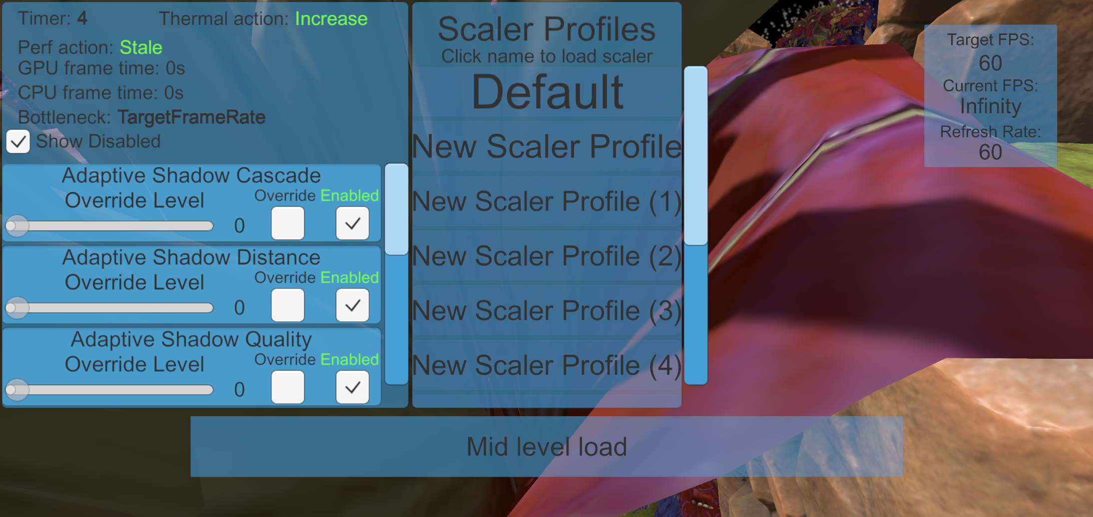 Scaler Profiles sample