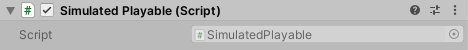 Sim env simulated playable