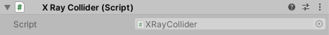 Sim env xray collider