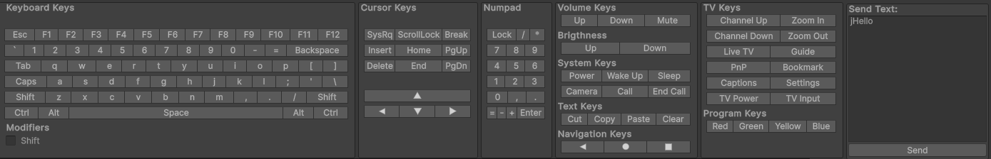Inputs window | Android Logcat | 1.4.0