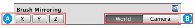 Options for Brush Mirroring
