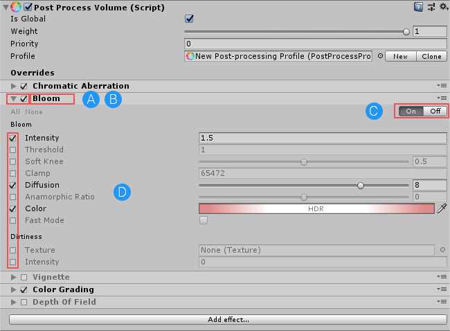 Getting started with post-processing | Post Processing | 3.1.1