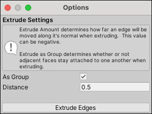Extrude Edges icon
