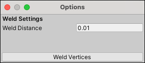Weld Vertices icon