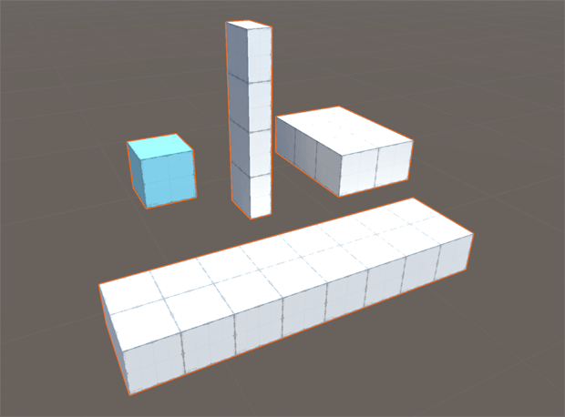 Cube shapes