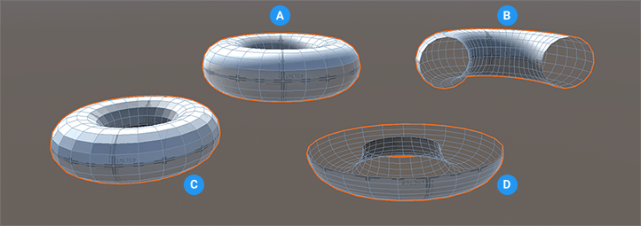 Torus shapes