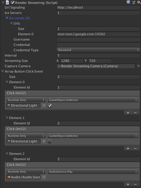 Render Streaming backend
