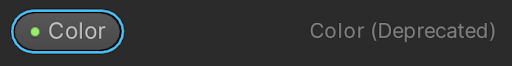 The deprecated Color property in the blackboard, as an example.