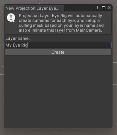 Projection Eye Rig Name Prompt.