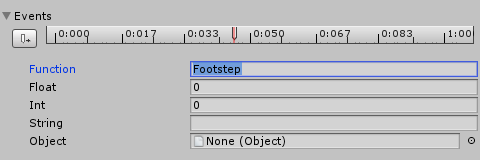 一个调用Footstep函数的事件