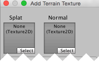 Add Texture 窗口（自定义）