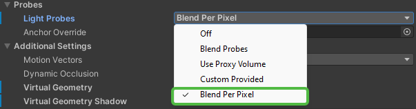 选择Blend Per Pixel