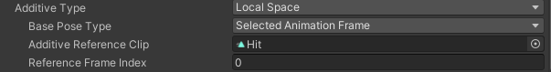 Import Settings 中相关设置选项