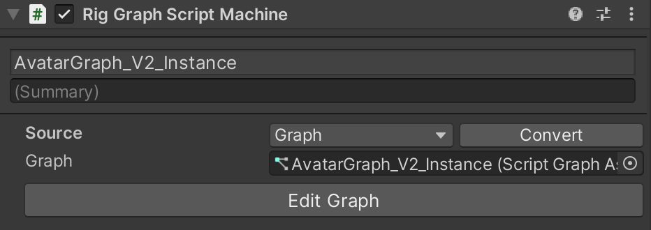 Rig Graph Script Machine Inspector