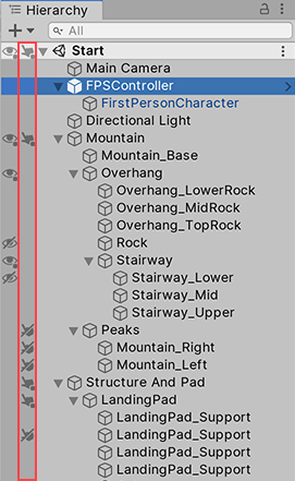 Unity Sceve Visibility controls, [UNITY TIP] Thread on Scene Visibility  controls. Use the eye icon in the hierarchy to hide/show gameobjects in the  SceneView. Mouse click/H key to, By Demkeys