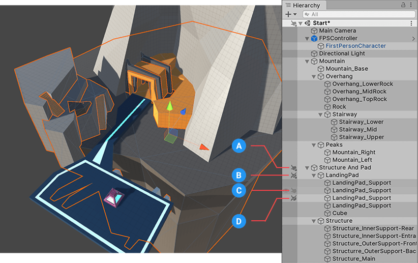 Unity - Manual: Deactivate GameObjects