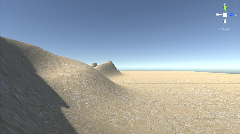 Un terreno de dunas de arena con textura arenosa