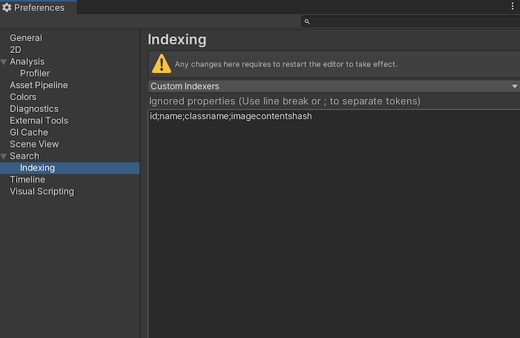 indexing page