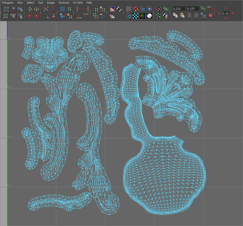 Maya の UV