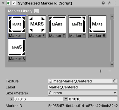 Synthesized Marker Id