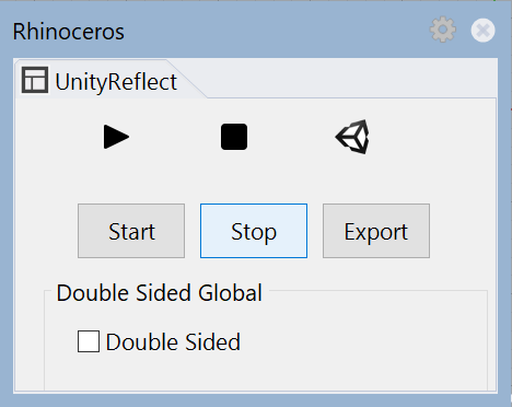 Rhino Plugin - Reflect GUI