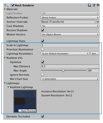 Example of lightmaps that appear in your Scene after baking.