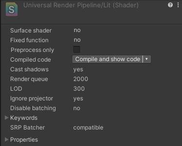 You can check the compatibility of your shaders in the Inspector panel for the specific shader.